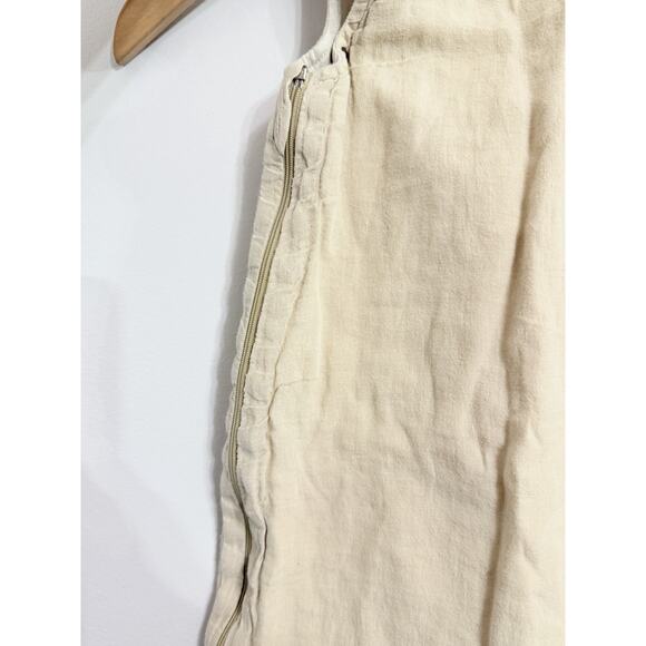 The Simple Folk The Essential Sleep Sack Linen/Wool Cream Ivory Size 0-9 Months - Picture 3 of 3